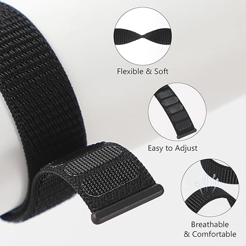 20mm 22mm Watch Band For Amazfit GTR 4/2/3/mini/GTS 2/3/Pro/4/U/Stratos Nylon sport Bracelet pulseira correa Amazfit bip strap