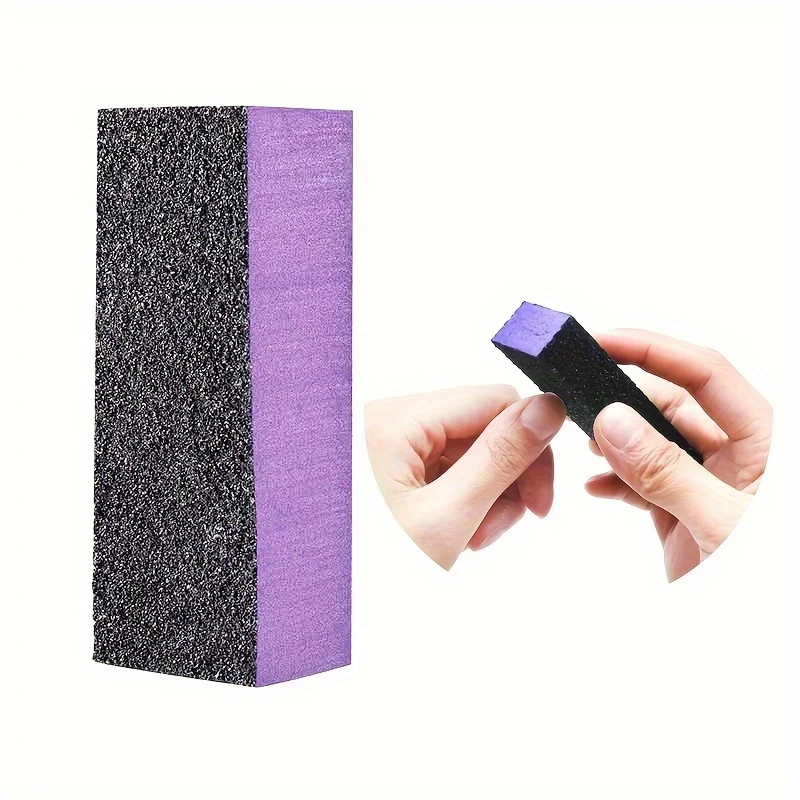 10pcs Smooth and Shiny Nail Polish Buffing Art Block - Nail File Sticks Buffer Files Polisher for Nail Way