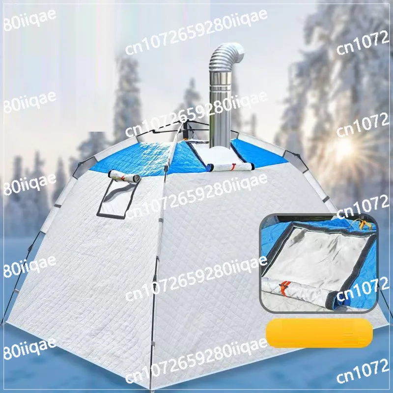 Tent Heavy Duty 300D Oxford Windproof and Shelter 2-3 People Winter Camping Outdoor Equipment