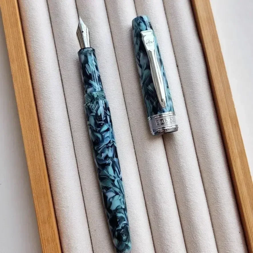 New Luxury Visconti Star Van Gogh Resin Fountain Pen Best Quality Imported Resin In Various Colors F/M 0.5/0.7mm Nib Office Ink