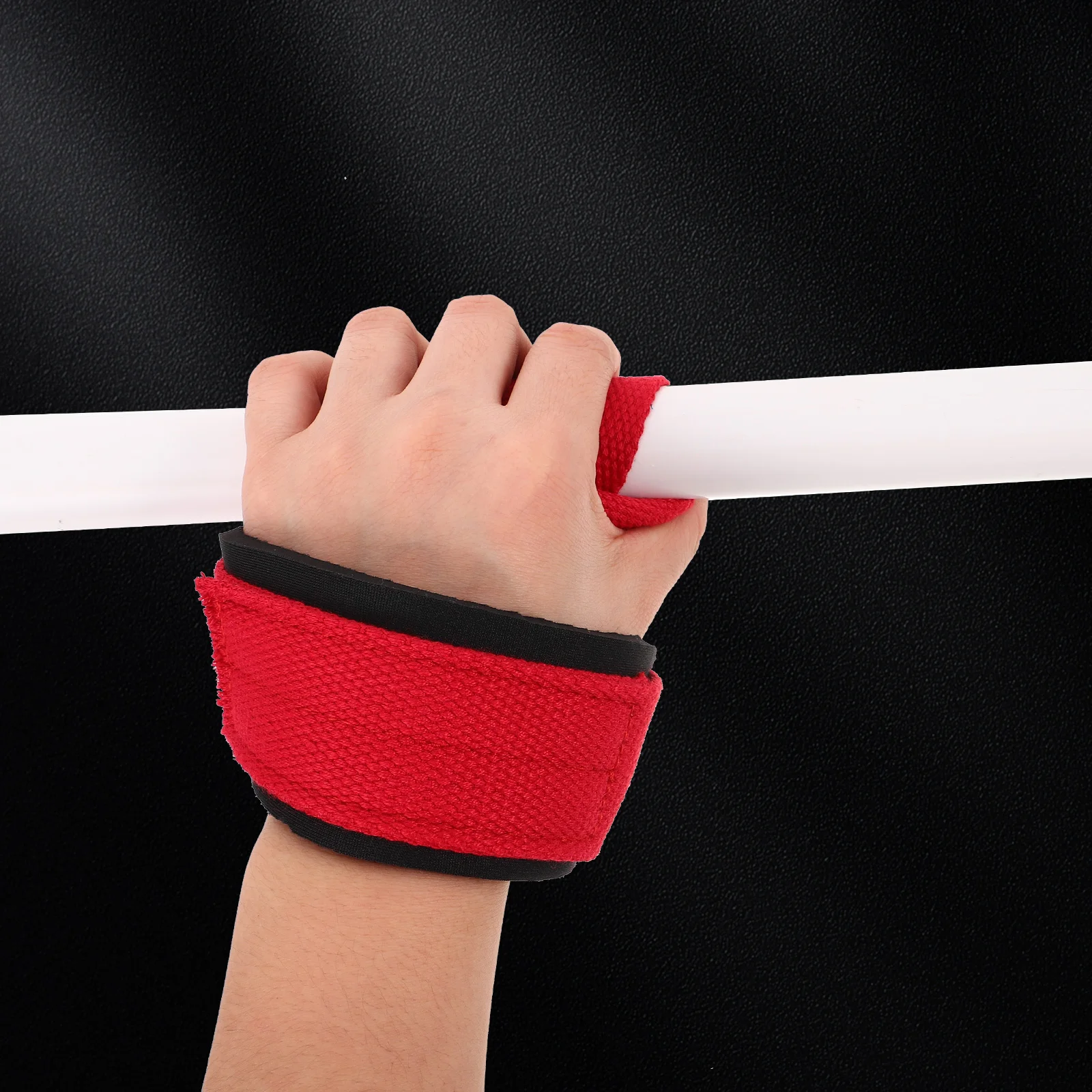 

2Pcs Gym Lifting Straps Anti-Slip Durable Wrist Wraps Weightlifting Pull Ups Dumbbell Exercise Grip Training Support