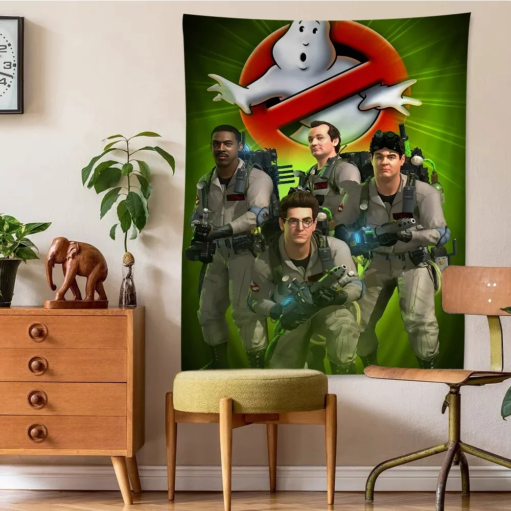 Movie G-Ghostbusters Colorful Tapestry Wall Hanging Bohemian Wall Tapestries Mandala Wall Art Decor