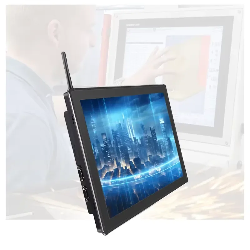 Oem Industrial 21 21.5 Inch Android Tablet Pc Wall Mount Embedded Big Tablet Android Touch Screen Interactive Touch Display
