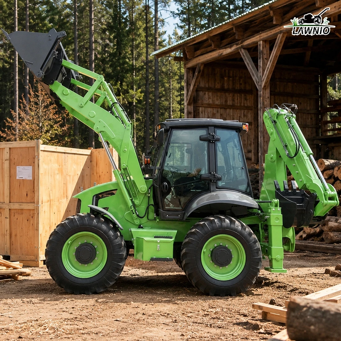 Free Shipping Backhoe Loader  with 3510mm Maximum Digging Depth High  Capacity for Road Maintenance Wheel Loader