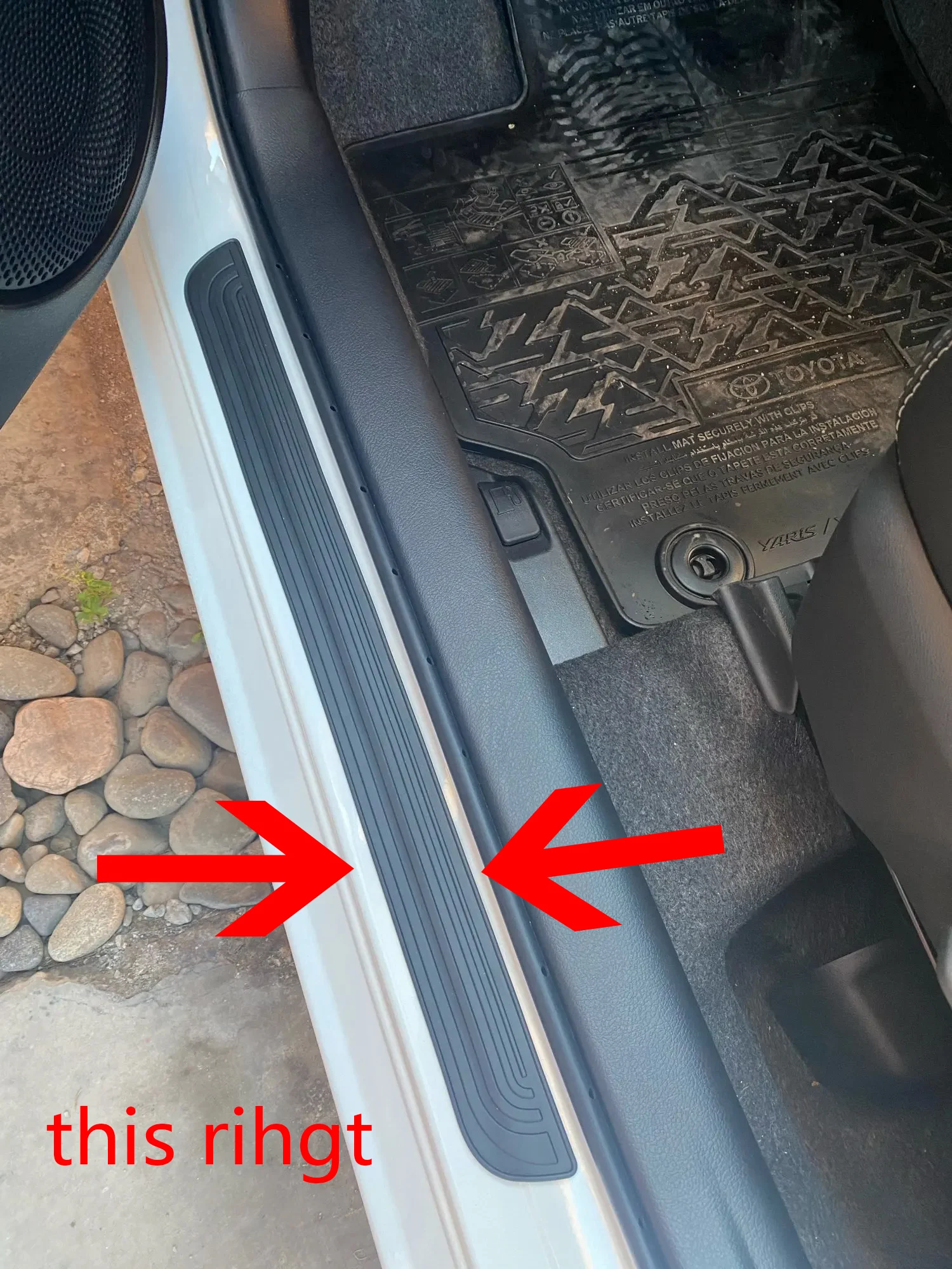 Cinta Para El Umbral De La Puerta Del Coche, Bonita Protecci