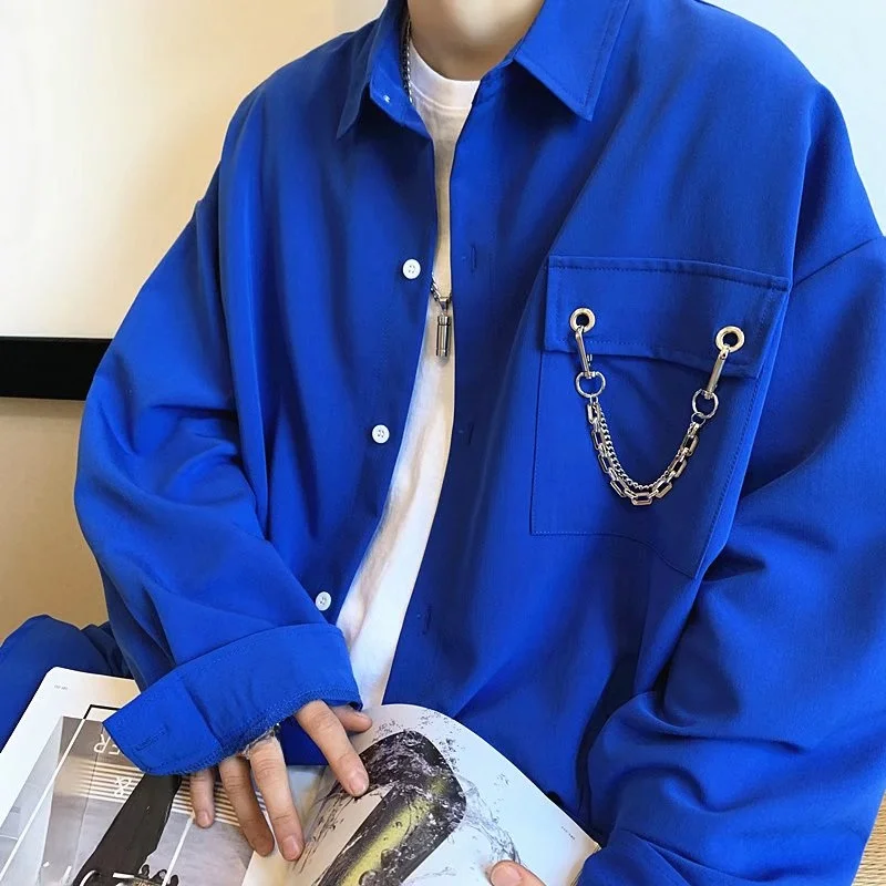 Klein Blue Long Sle…