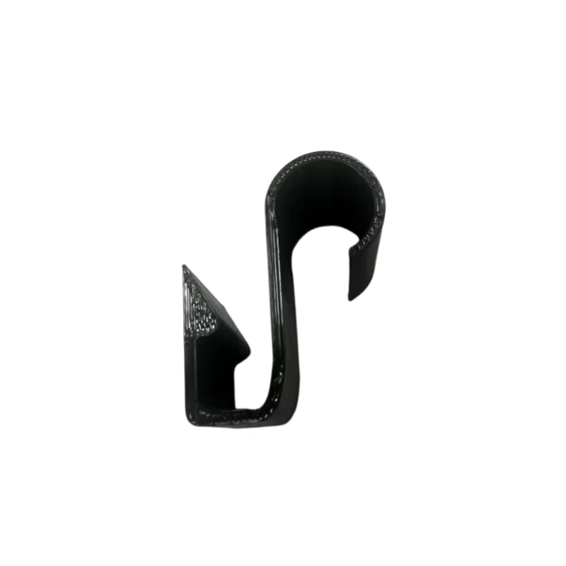 Portable Emergency Escape Safety Hammer Fixing Clips Black 3D Printed Vehicle Interior Fastener Storage Accessories 1 Set
