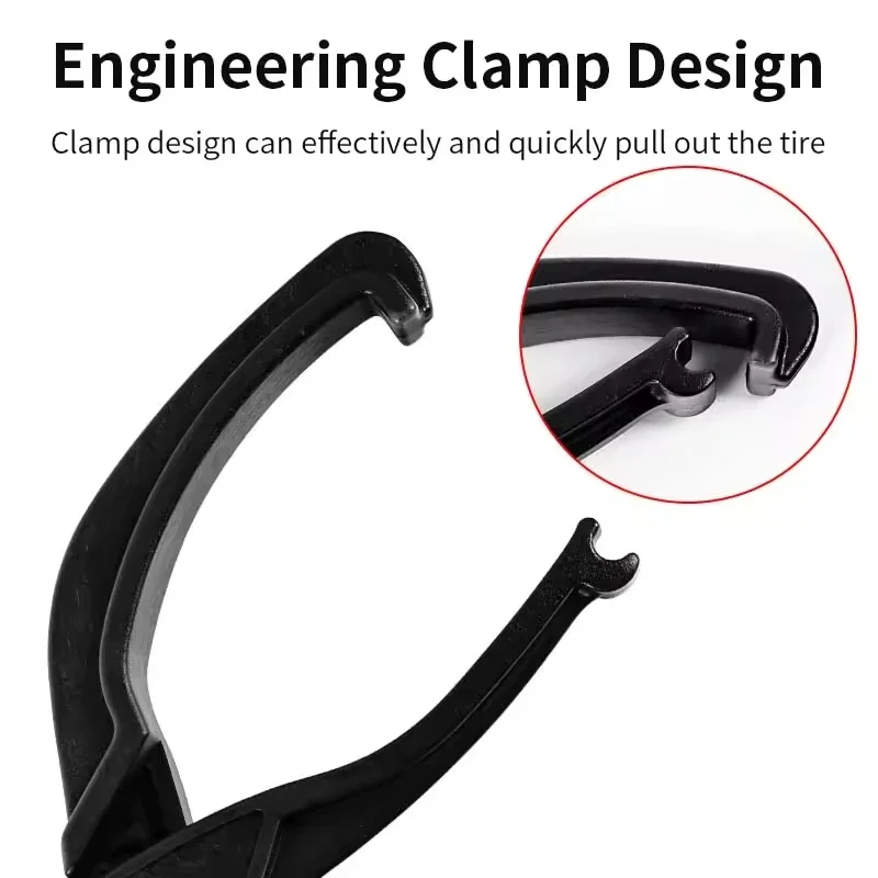 Palanca de neumático de mano para bicicleta, herramienta para quitar neumáticos, herramientas de reparación de extracción de abrazadera, herramienta de reparación de bicicletas