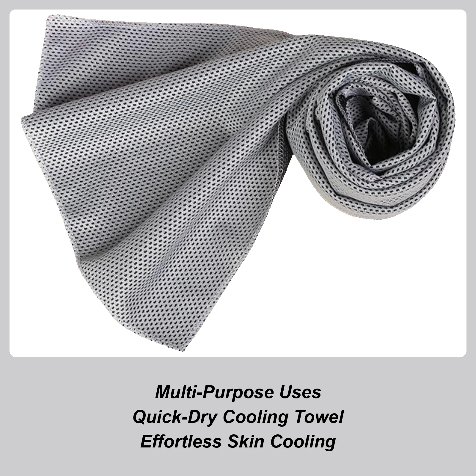 

Cooling Towels For Neck Summer Soft Ice Towel Gym Sweat Rag Absorbent Cloth For Yoga Beach Gardeners Hiking Spring Car Trips