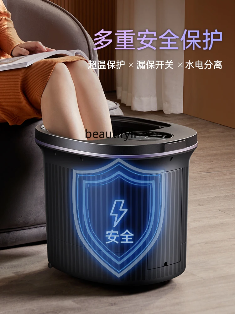 Intelligent Sterilization Foot Bath Barrel Constant Temperature Heating Electric Massage Foot Tub Foot Massage Barrel