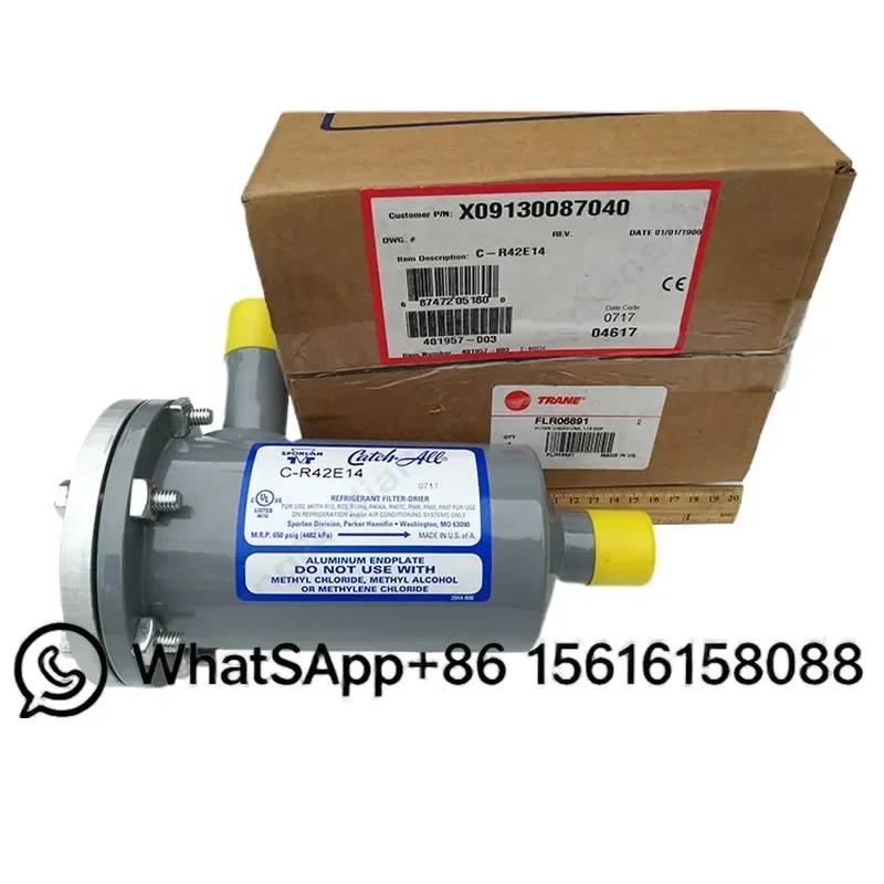 Trane AC Refrigerant Drying Filter FLR02992 06891 C-R42E12 C-R42E13 C-R42E14 Replacement Parts HVAC System Component