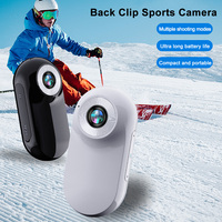 1080P Thumb Sports Camera Outdoor Mini 360 Rotating Cycling Sports Camera With LCD Screen Driving Recorder Pet Collar Camera