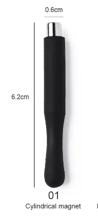 Superstarker dicker Streifenmagnet, Katzenaugen-Magnet für Nagelgelpoliermittel, 3D-Linienstreifen-Effekt, französische Multifunktions-Magnetstift-Werkzeuge