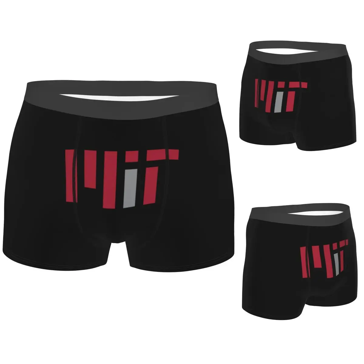 

Boxer Underpants Shorts MIT University Panties Men Soft Underwear for Homme Man Boyfriend Gift