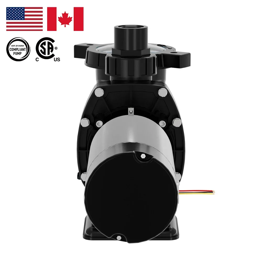 2026High Flow Adjustable Speed Pool Pump for Energy Efficiency Above Ground Inground  Water Filter