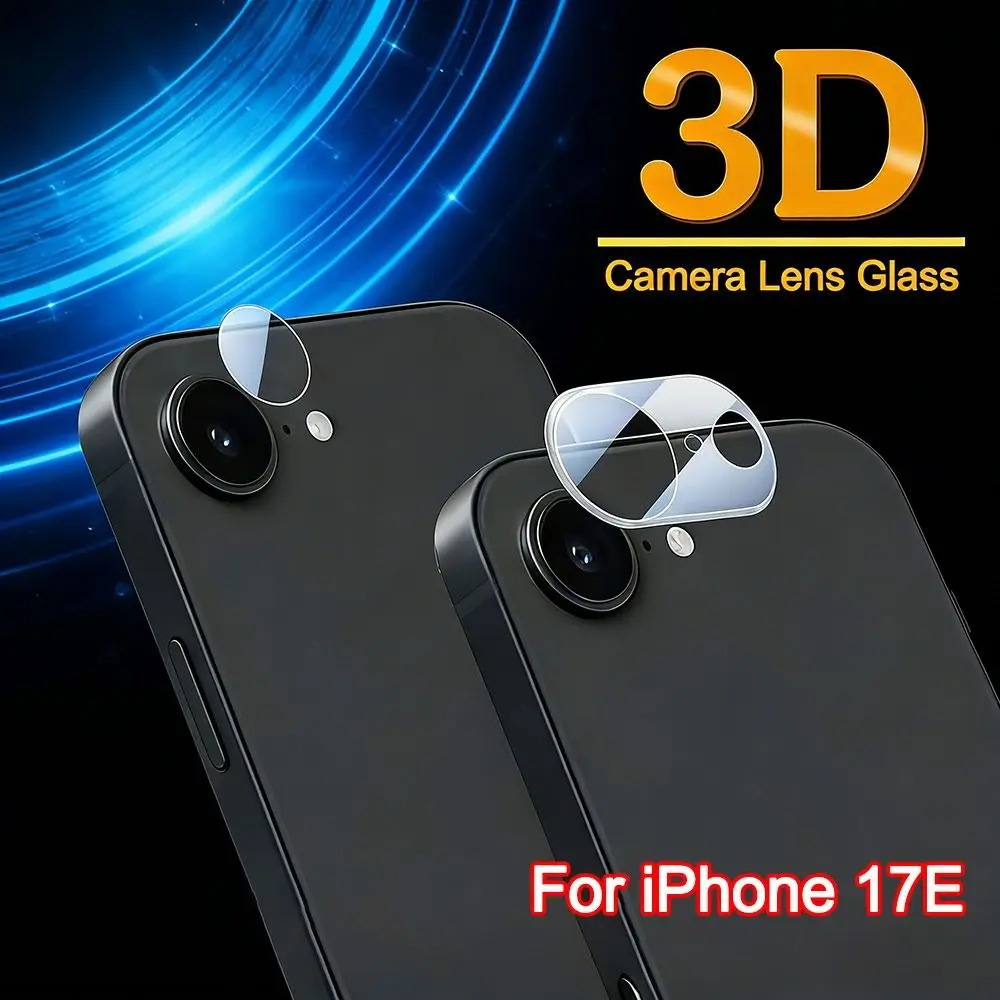 

New HD Lens Protective Film Anti-scratch Transparent Lens Protector Tempered Glass Lens Cover for iPhone 17E Phone Accessories