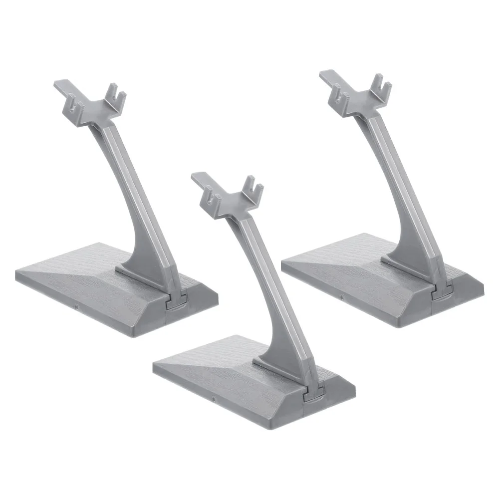 3 Pcs Show Rack Aircraft Model Stand Airplane Desktop 920X790X490CM Display Shelf Grey for