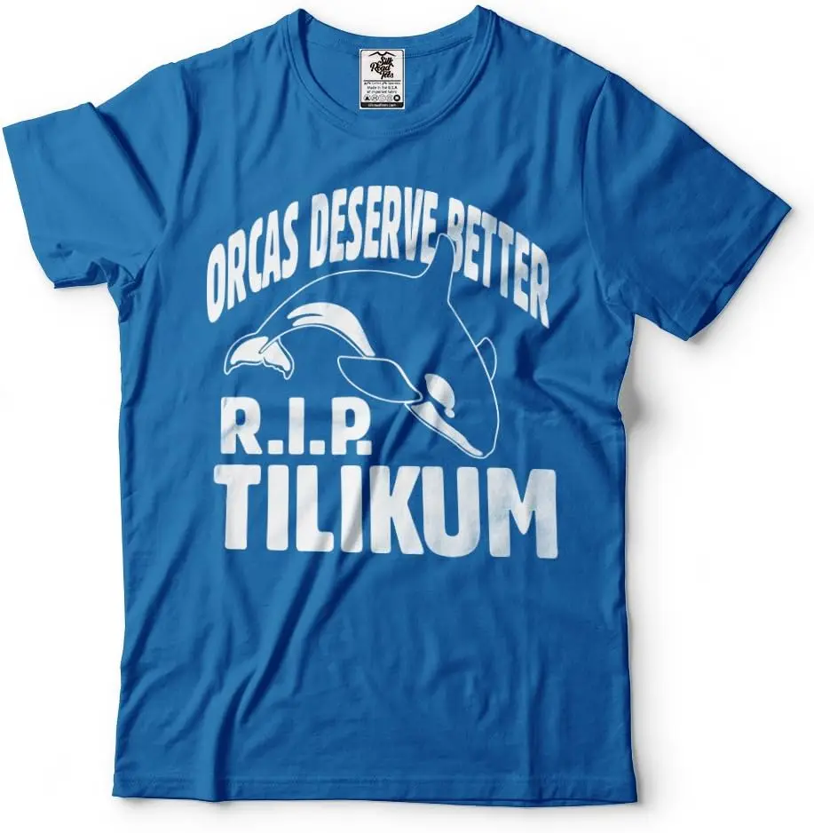 Orca Whale Tilikum RIP Tilly T-shirt Orcas Deserve Better Animal supporter t-shirt