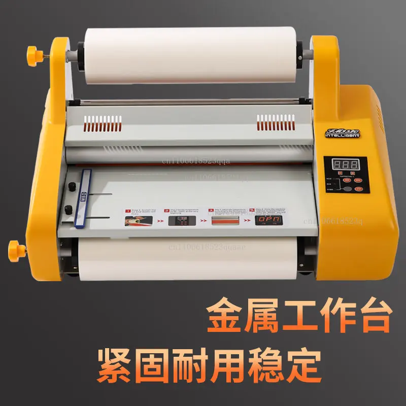 FM3520 Hot and Cold Laminating  A3 Photo Film Laminating Machine Cold Glue Electric Sealing Machine Laminating Machine