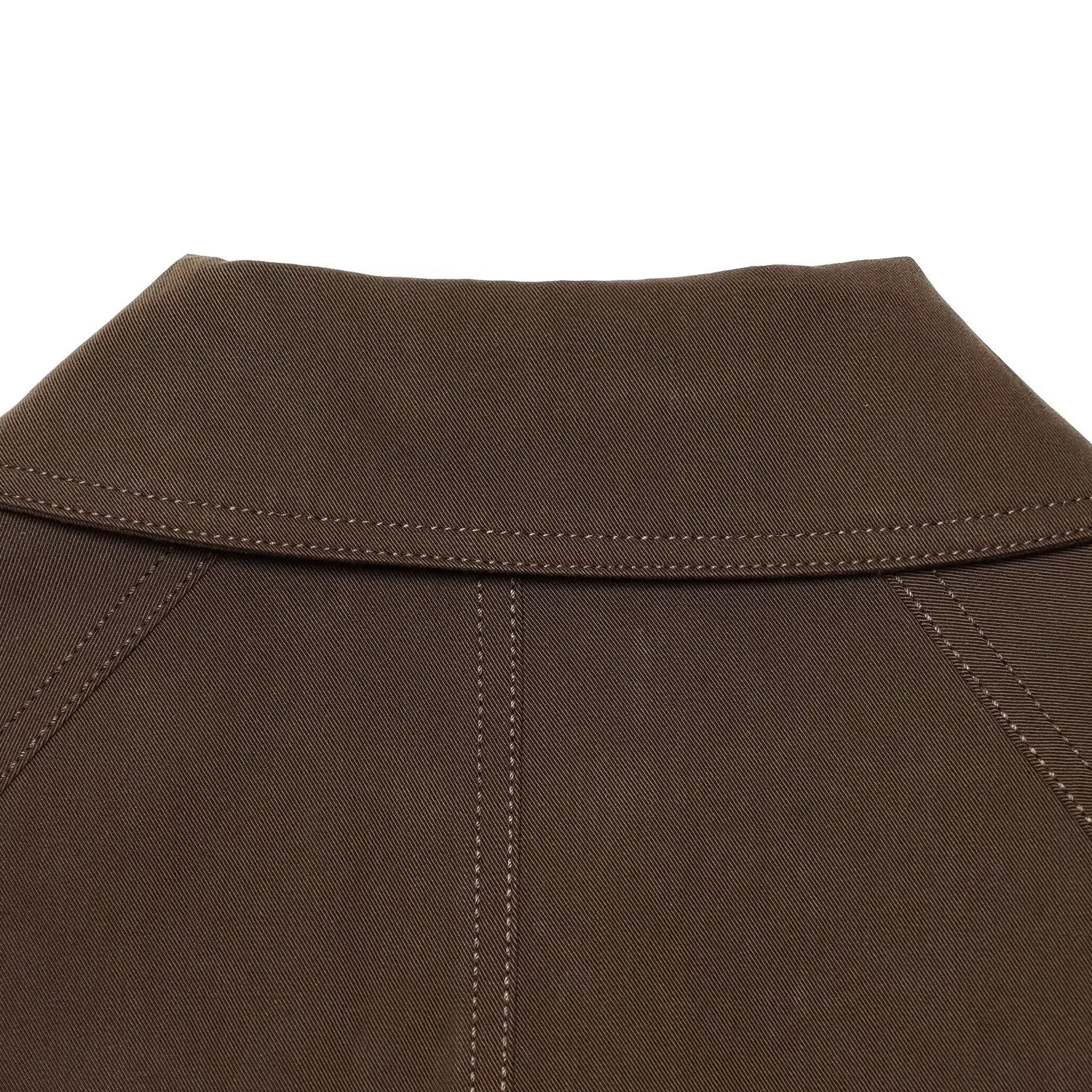 Fashionable Double-Breasted Jacket Coat Style Outerwear for Women Autumn New Arrival JNLEAOG Polyester Long Sleeve Button Clo...