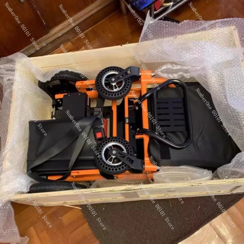 Electric climbing Small and lightweight folding disabled people go up and down the stairs Fully automatic