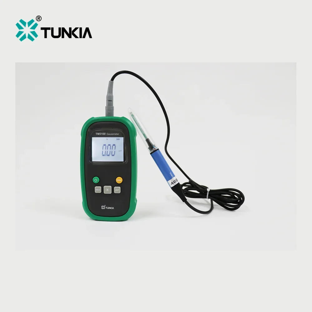 TUNKIA Premium Quality  magnetic strength meter magnetometer gauss meters for measuring magnetic fields 5% Accuracy