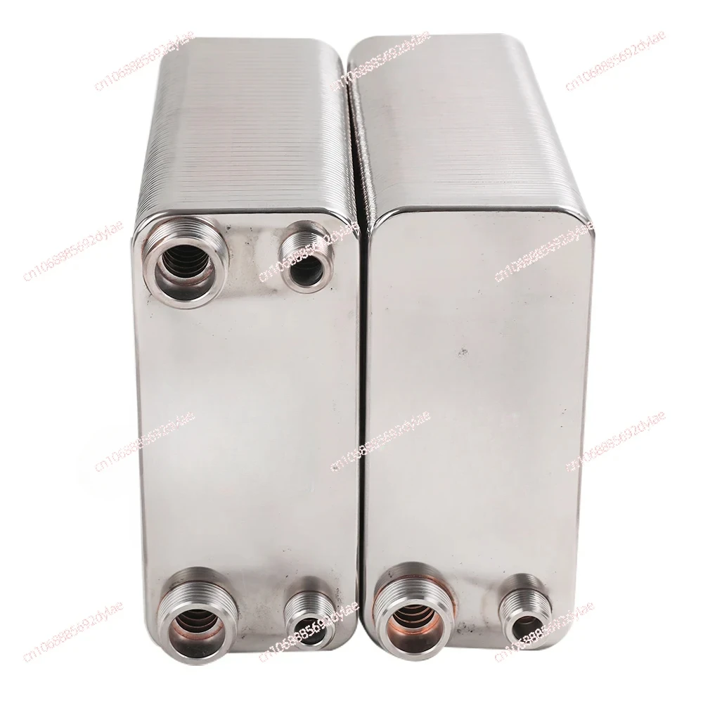 32 38 60 Plates Heat Exchanger Wort Chiller Stainless Steel Homebrew Brewing Beer Cooler Counterflow Chiller Water Heating