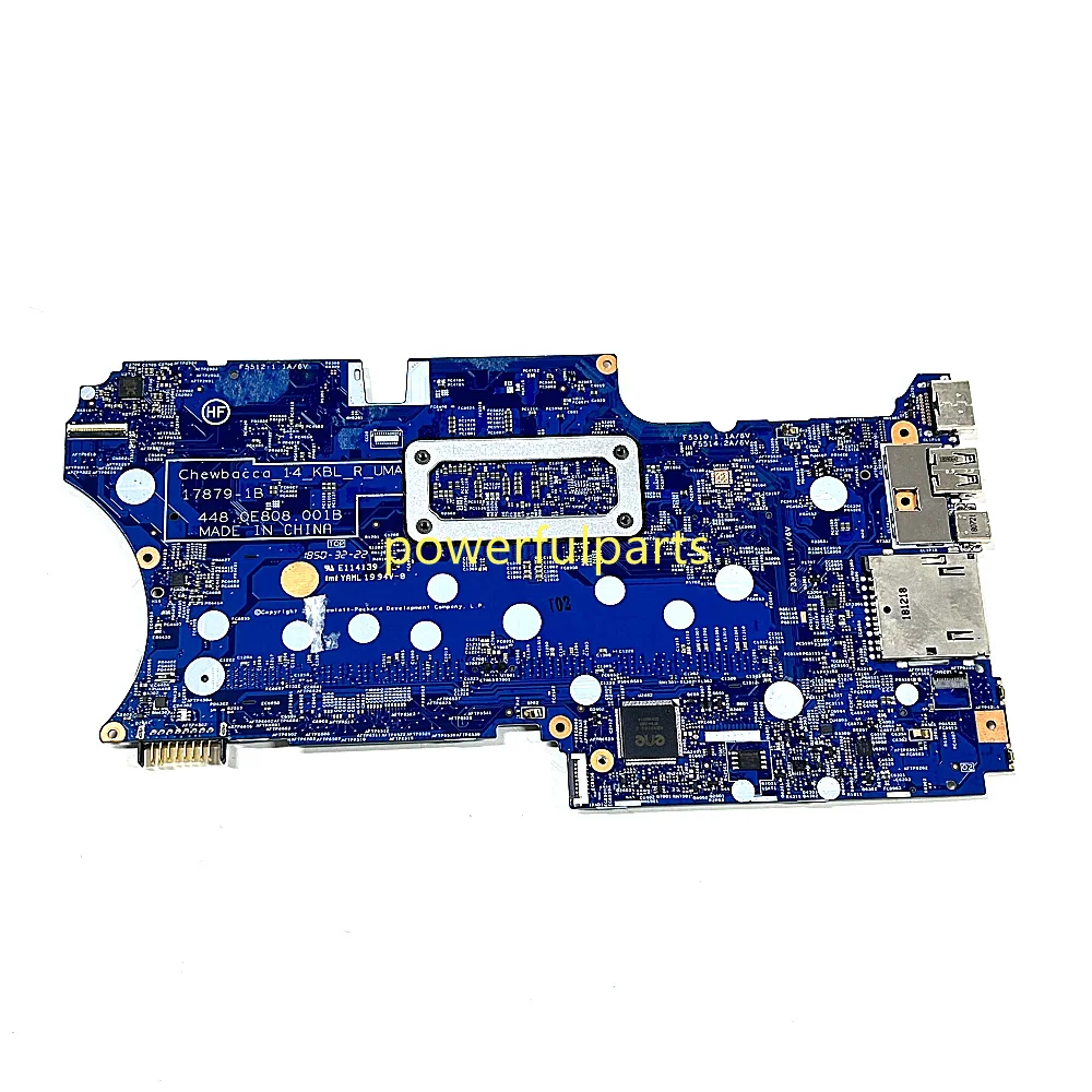 Imagem -02 - para hp Pavilion X360 Tpn-w131 14-cd 14m-cd Placa-mãe 178791b L18175601 L18163-601 I38130u Cpu On-board Funcionando Bom