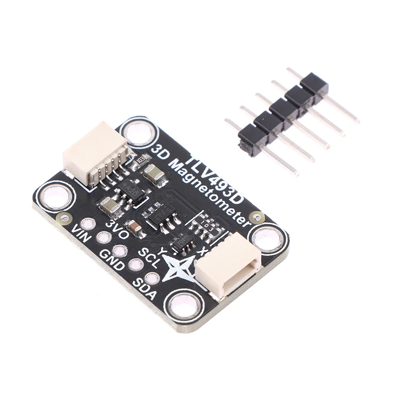 1 PCS Black 4366 TLV493D Triple-Axis Magnetometer - STEMMA QT QWIIC TLV493D Module