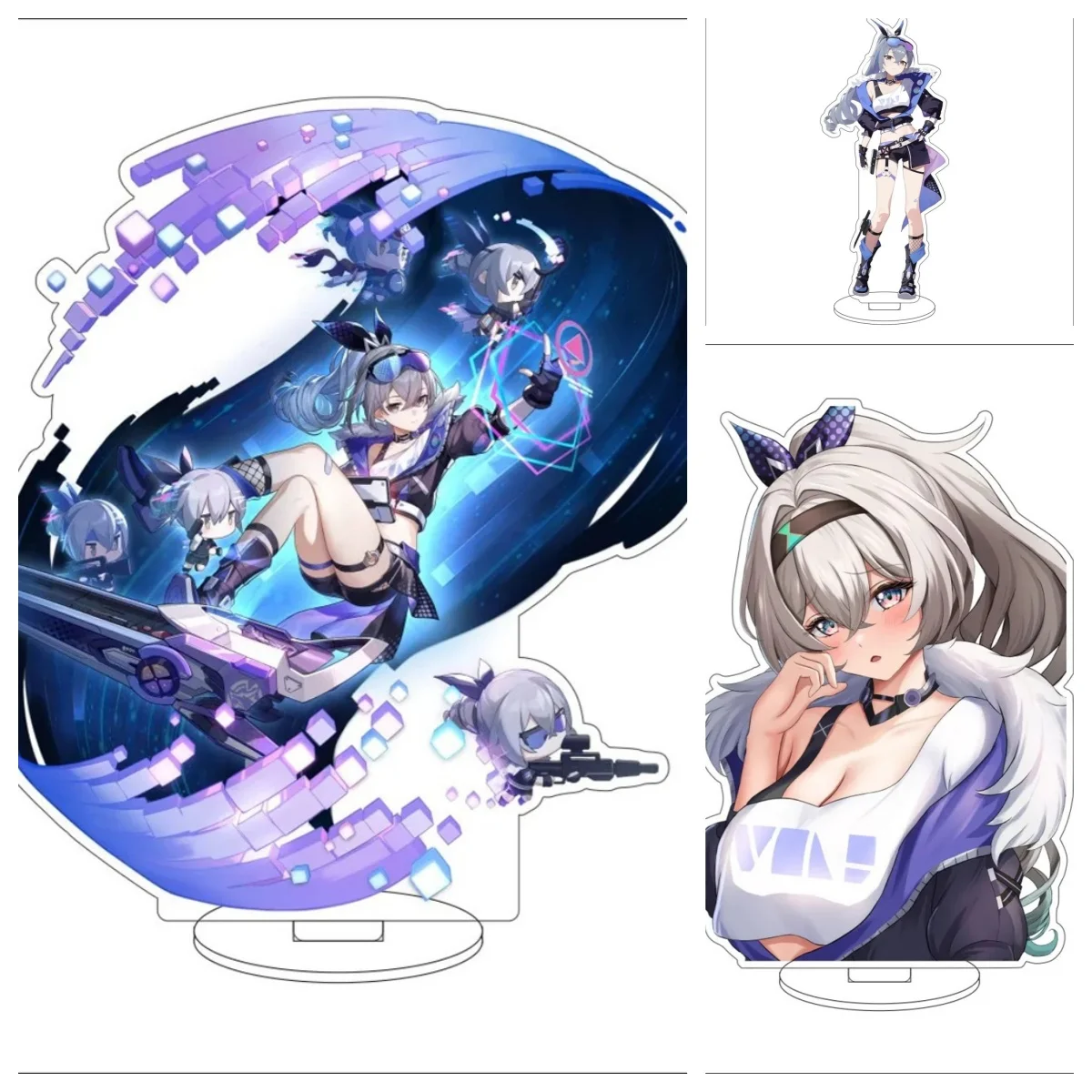 

New Anime Honkai: Star Rail 15CM Acrylic Stand Model Cosplay Characters Ornament Accessories Good Collection Gifts