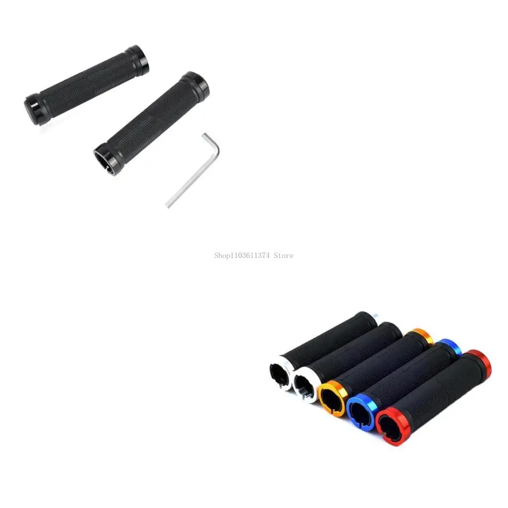 

2Pcs Rubber Antislip Bicycles Handle Cover Sleeves for Mountain Bikes, Cyclings