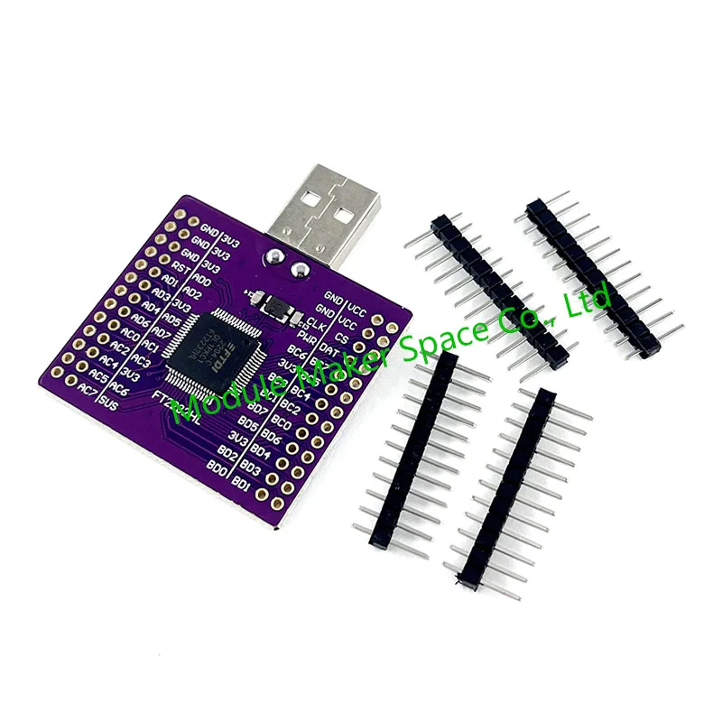 MCU-2232 FT2232HL USB TURN UART FIFO SPI I2C JTAG RS232 Module FT2232 CJMCU-2232HL USB to UART Board Dual Channel RS-232