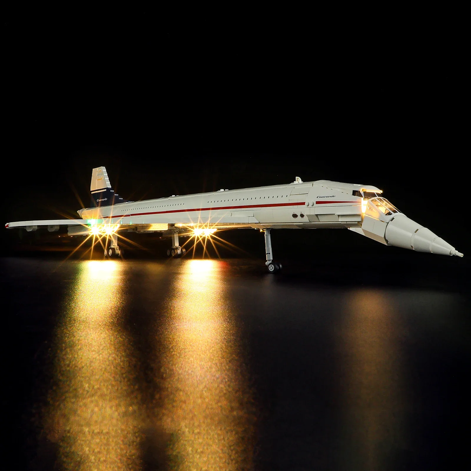 10318 Concorde Creator Series Remote Control Lighting Set Not Include Building Block(Only Led Light Kit)