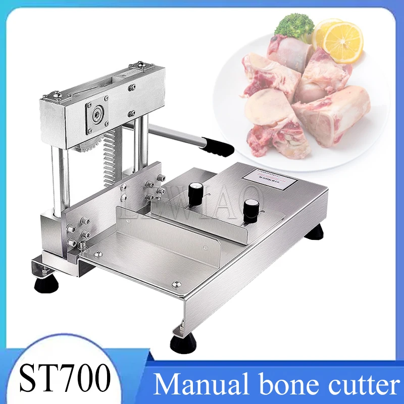 

Household Rib Chopping Knife Manual Bone Cutting Machine Minced Stainless Steel Meat Slicer Steak Lamb Chops Guillotine