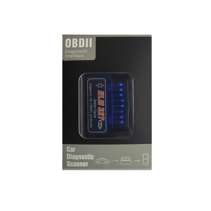 Mini outil de lecteur de code de EAU OBD automatique Bluetooth, outil de diagnostic de voiture, protocoles Android OBDII, Super ELM 327, ELM327,