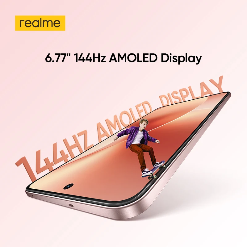 Realme 15 5G الهاتف الذكي الأبعاد 7300 + 5G شرائح 7000mAh بطارية 80W شحن مزدوج 50MP AI كاميرا 6.77 "144 هرتز AMOLED عرض NFC #6