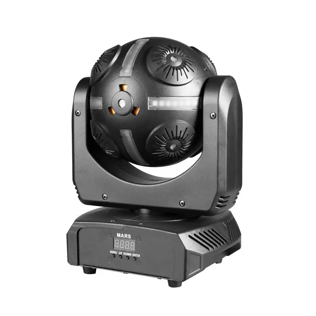 

RGBW LED Moving Head – DMX512 Wash/Beam Light for Bars, Parties & Small Stage Lighting