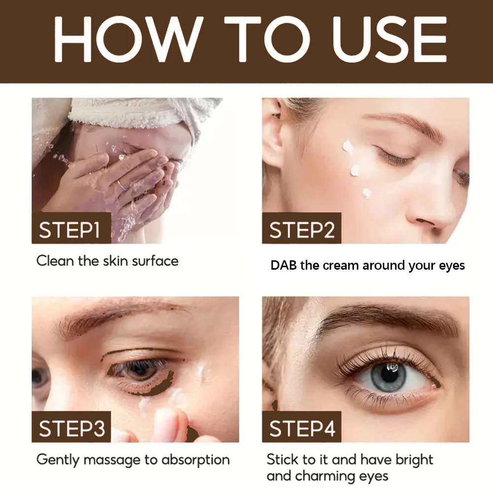 Collageen Oogserum Verstevigende Oogcrème Verwijdert Donkere Kringen Oogzak Verstevigende Lifting Vervagen Fijne Lijntjes Verbeteren Huid Retinol Oogcrème