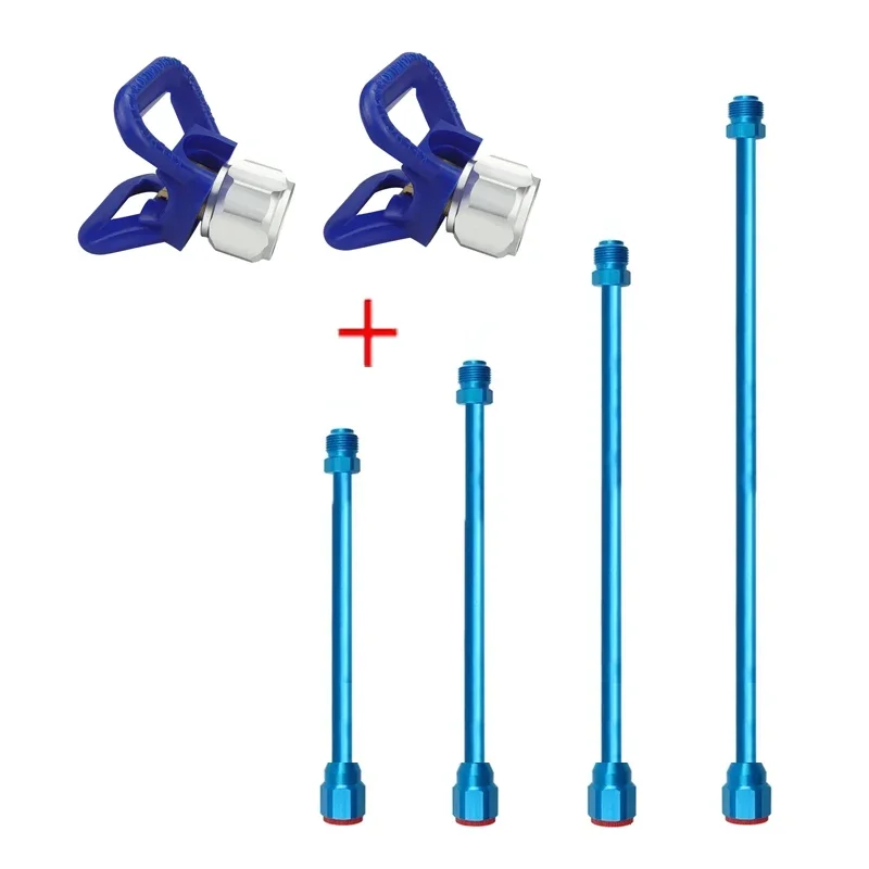 Blue Airless Paint Sprayer Gun Extension Rod For Graco Titan Wagner Airless Paint Sprayer Gun