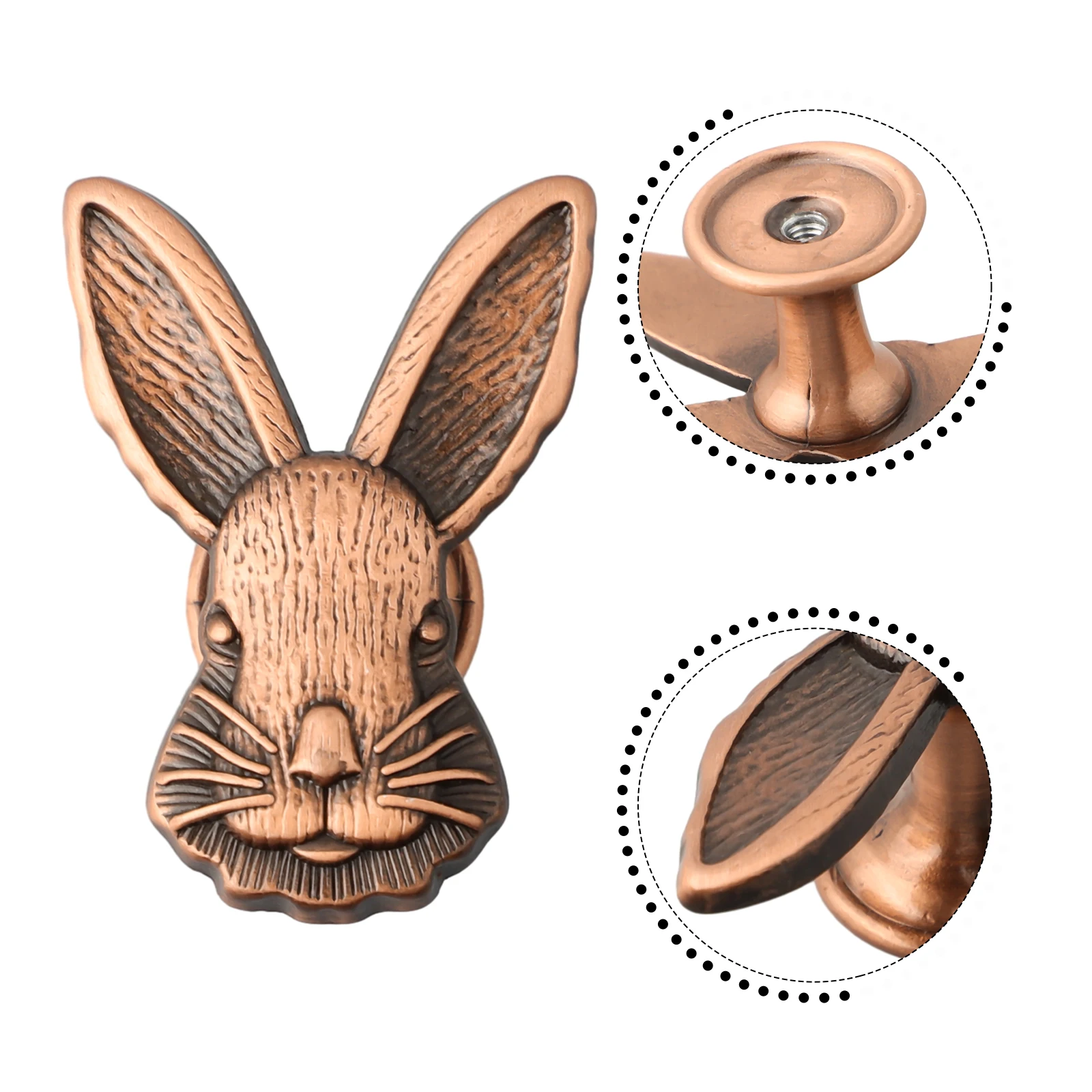 Rabbit Shape Cabinet Door Handle Zinc Alloy Furniture Handle Door Knobs Handles For Children Room Furniture Decor Hardware