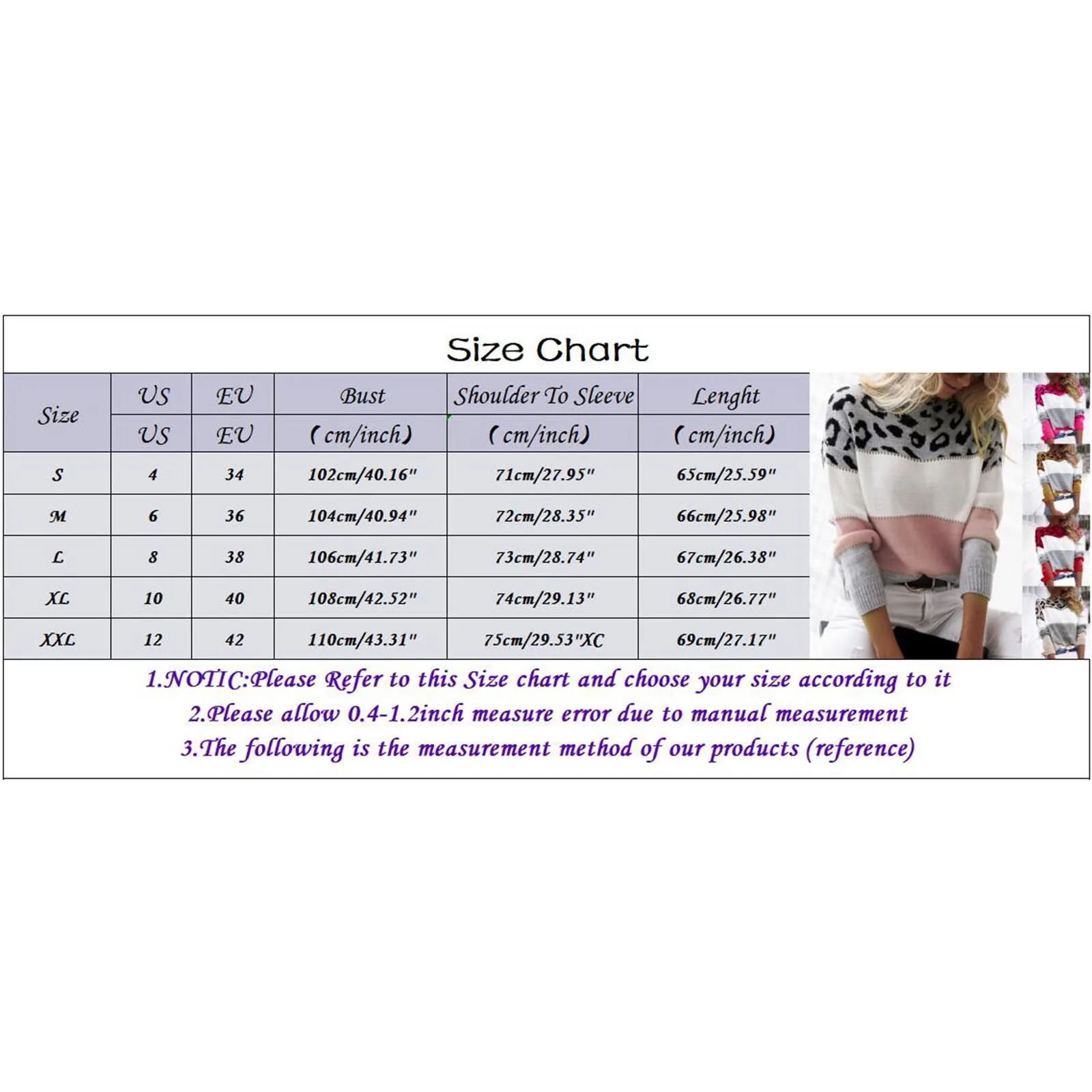 Herbst und Winter lässige Mode Rundhals pullover Spaß Leoparden muster bunte Strick pullover Frauen Patchwork Pullover Pullover