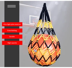 Football Net Bag Nylon Bold Storage Bag Single Ball Carry Portable Equipment Outdoor Sports Soccer Basketball Volleyball Bag