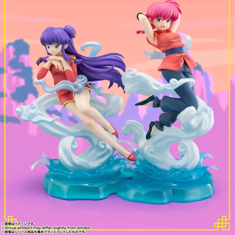 ฟิกเกอร์แท้จาก Bandai รุ่น Figuarts Zero ชูเอ็ตต์ รันมา½ แชมพู อนิเมะ แอคชั่นฟิกเกอร์ ของสะสม โมเดล ของเล่น ของตกแต่ง ของขวัญสำหรับเด็ก คริสต์มาส