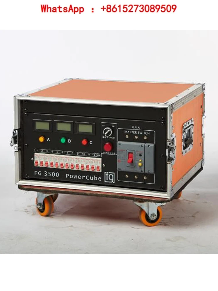 Stage power supply box, Fuge distribution box, leakage protection, large screen lighting and sound distribution box, controller