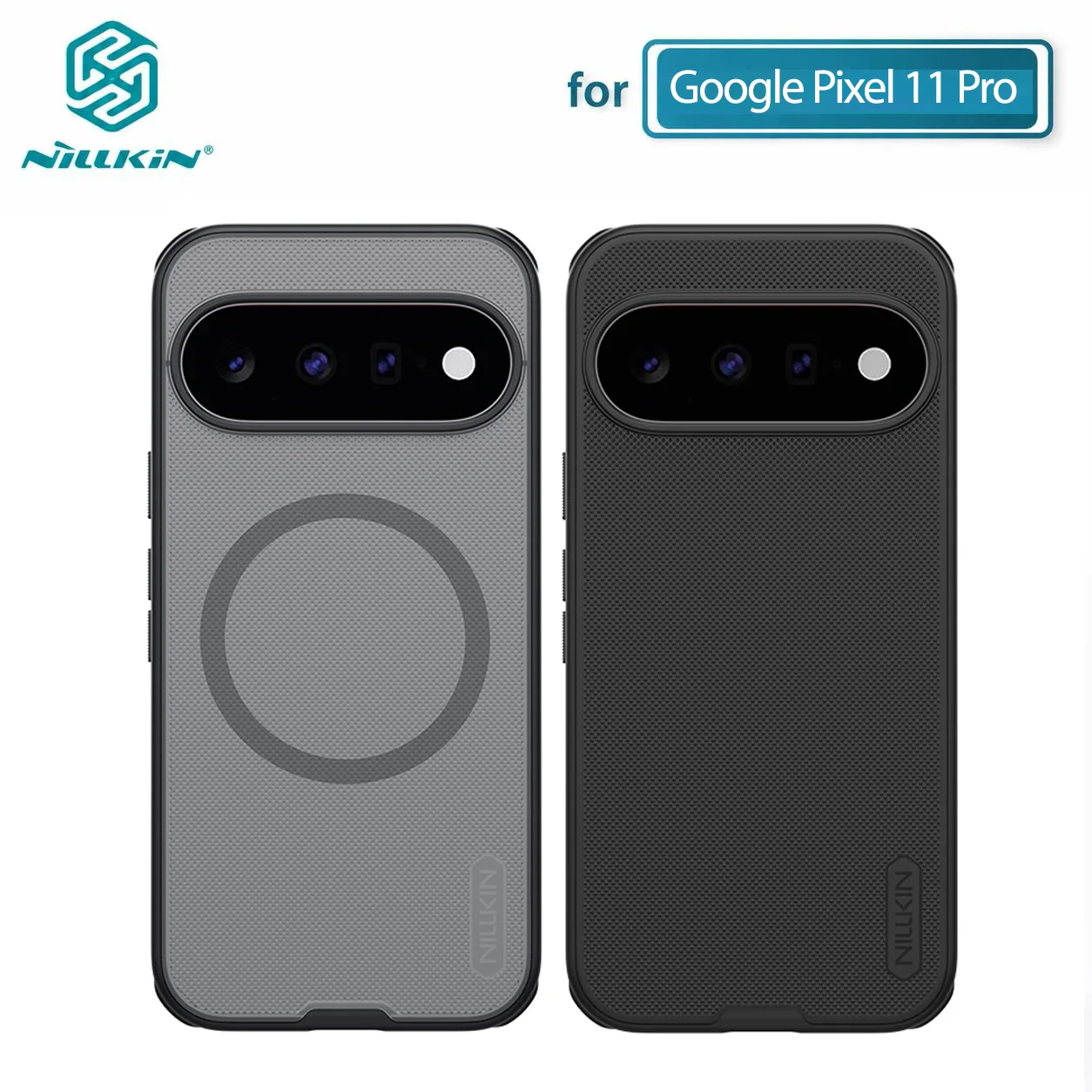 Image of NILLKIN Magnetische Hülle für Google Pixel 11 Pro XL Pixel11 Frosted Shield Pro TPU PC Hard Cover