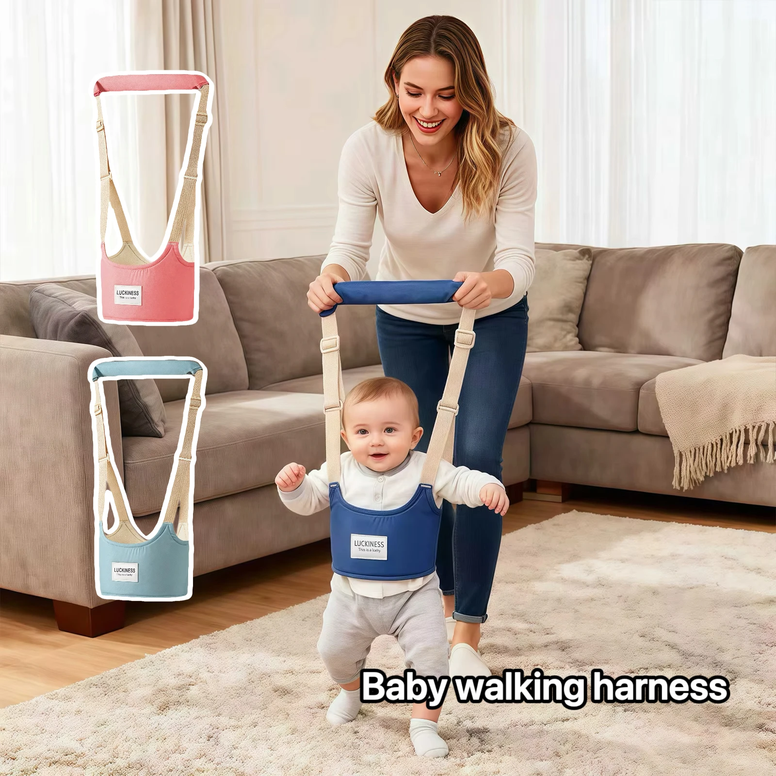 

Ремень безопасности для малышей, 1 шт., регулируемый, для детей от 6 до 36 месяцев, пояс для обучения ходьбе, лучший подарок для вашего ребенка