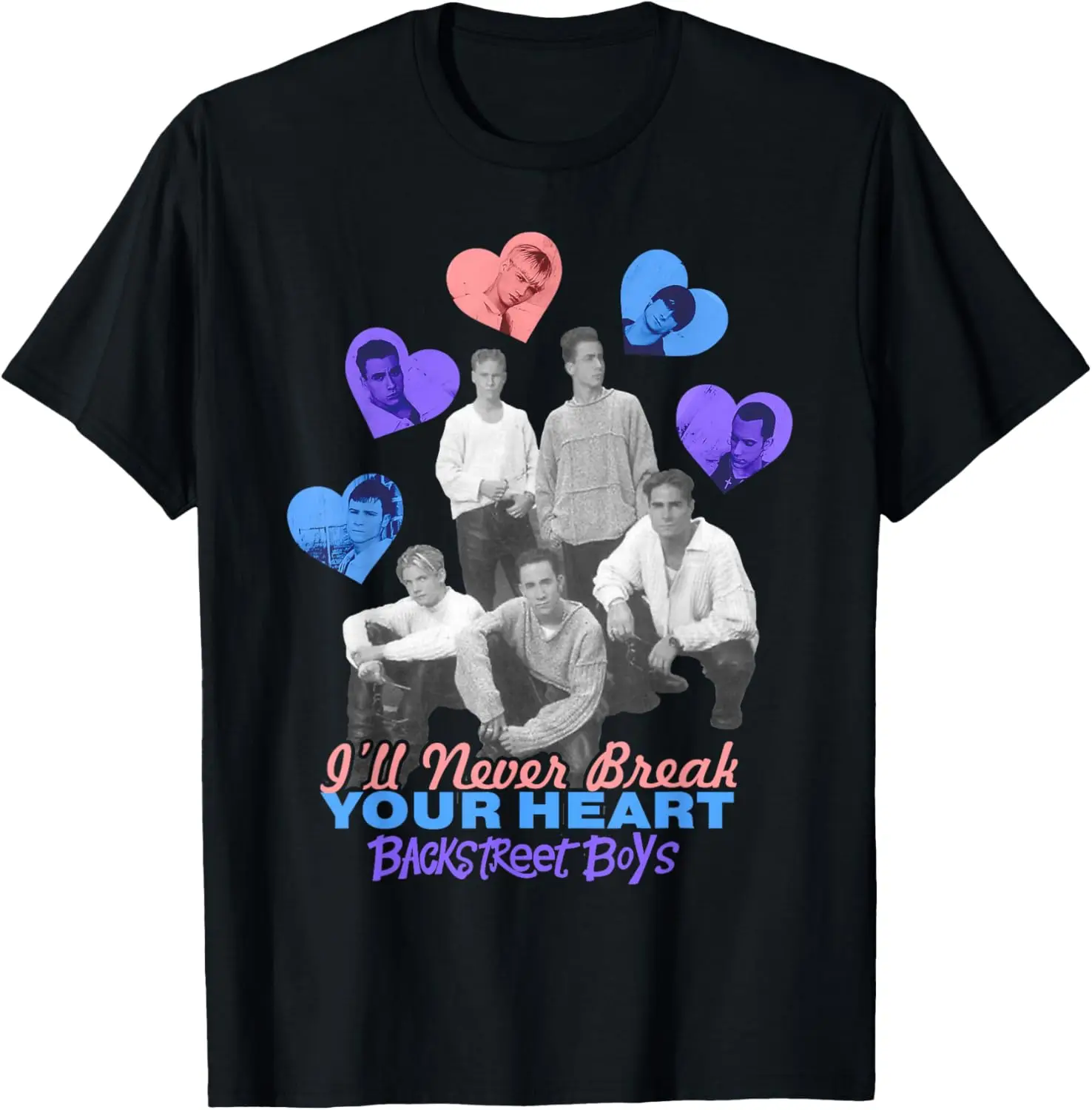 

Футболка Backstreet Boys — я никогда не разрыв ваше сердце