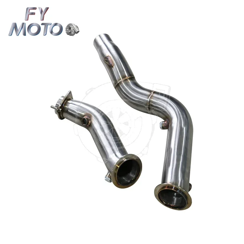 Stainless Steel Exhaust Downpipe for bm w F80 F82 M3 M4 S55 14+