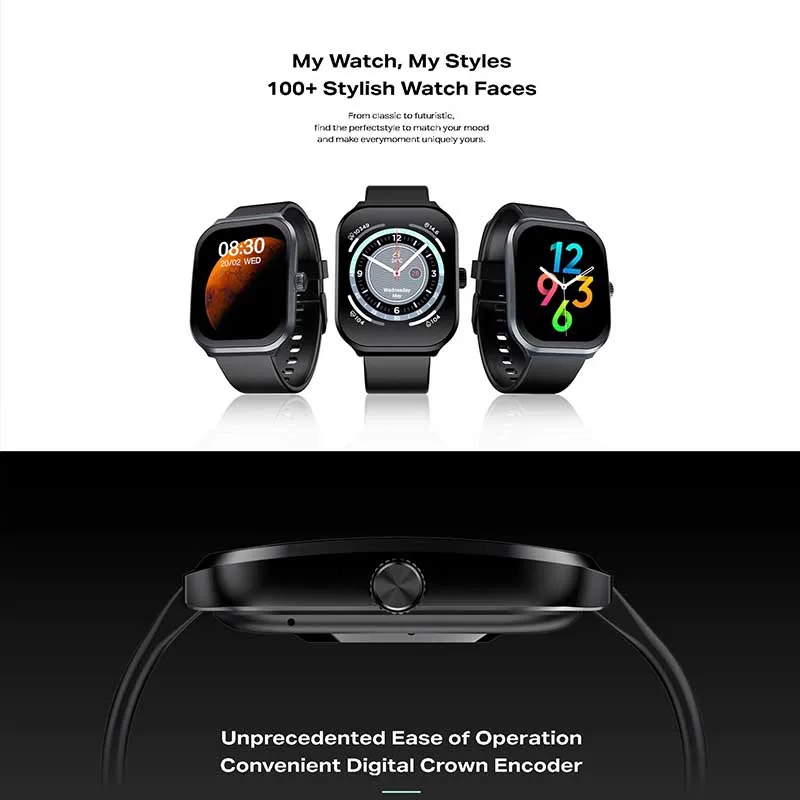 Infinix XW3P XWatch 3 plus Smartwatch Unisex Fitness Tracker Blood Pressure Monitor Heart Rate Tracker Sleep Quality Tracker Wat - Image 6