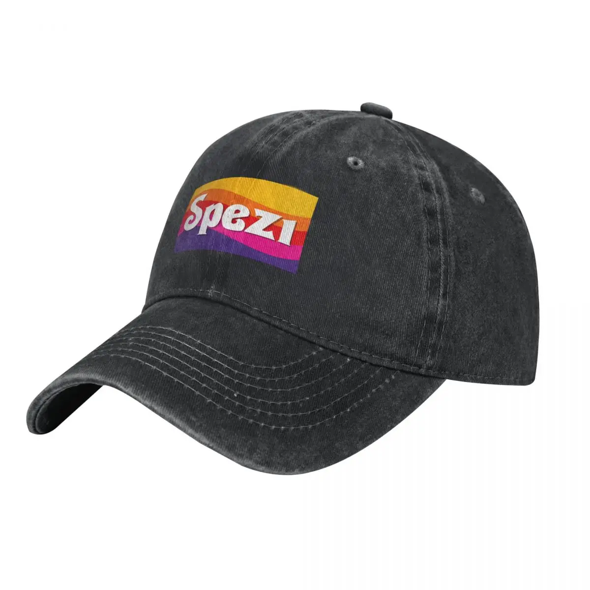 Spezi-Sombrero de béisbol para hombre, gorra plana con Cierre trasero, estilo Hip Hop, pasamontañas personalizable